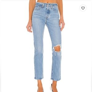 Levi’s Wedgie straight ankle